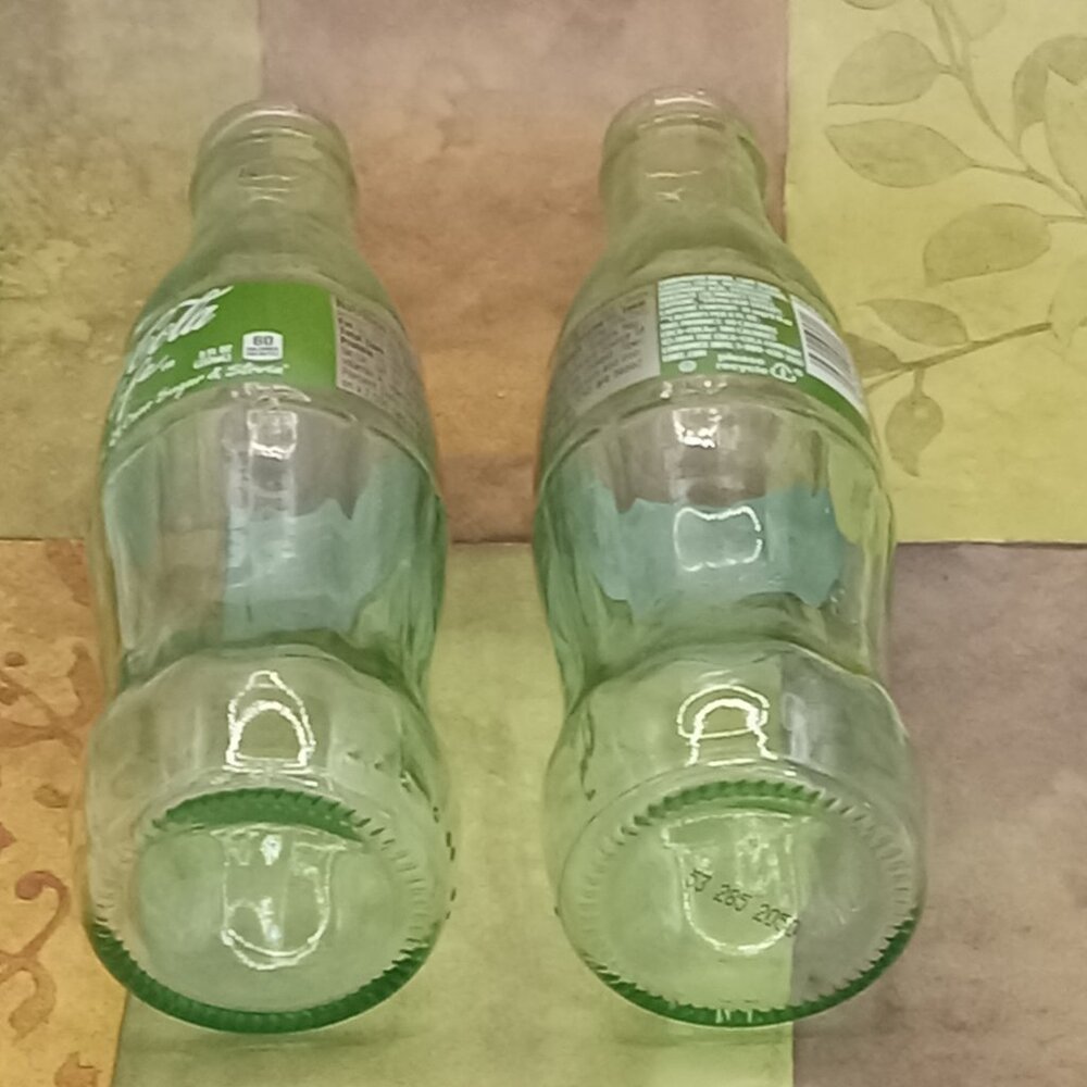 Green COCA COLA LIFE Reduced Calorie Bottles w/Carrier EMPTY Limited Ed Stevia - Picture 4 of 14